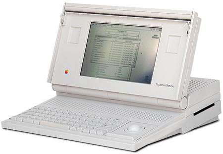 Macintosh Portable, an early Laptop precursor