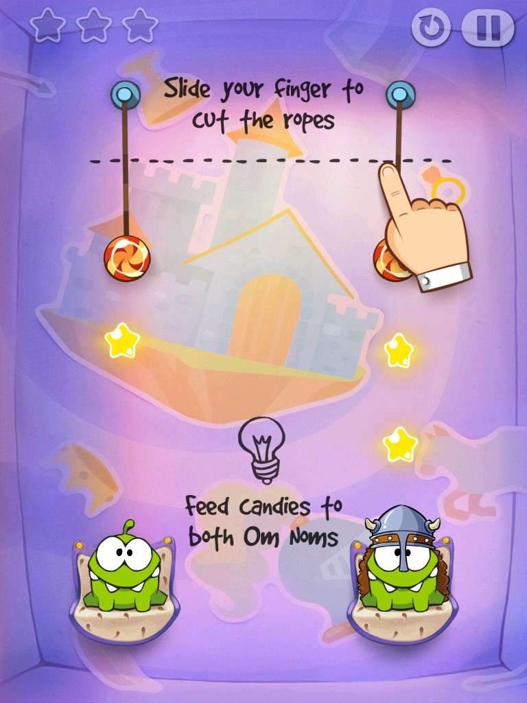 Cut the rope - Video game tutorials